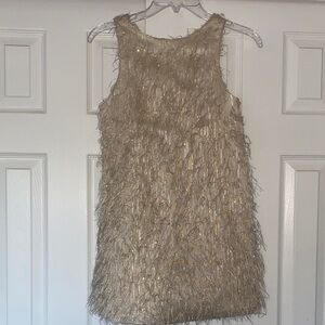 Zara Kids Gold Formal Dress